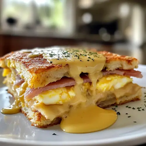 Eier Benedict Auflauf