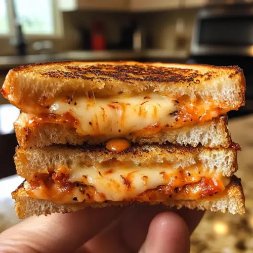 Honig Sriracha Gegrillter Käse