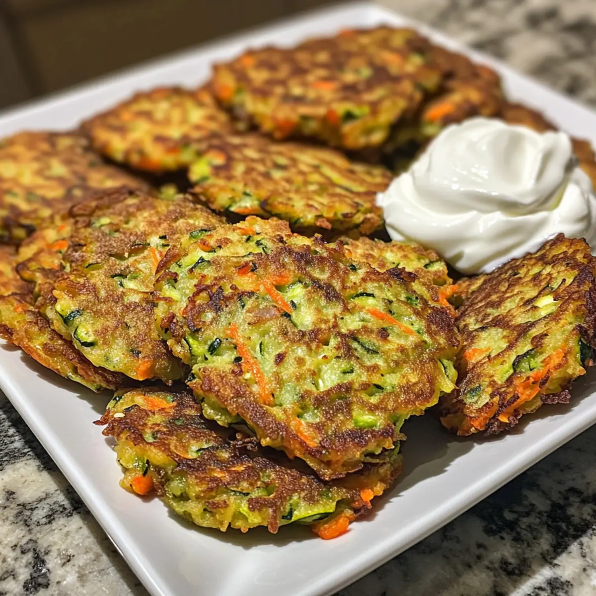 Einfache Gemüsepuffer