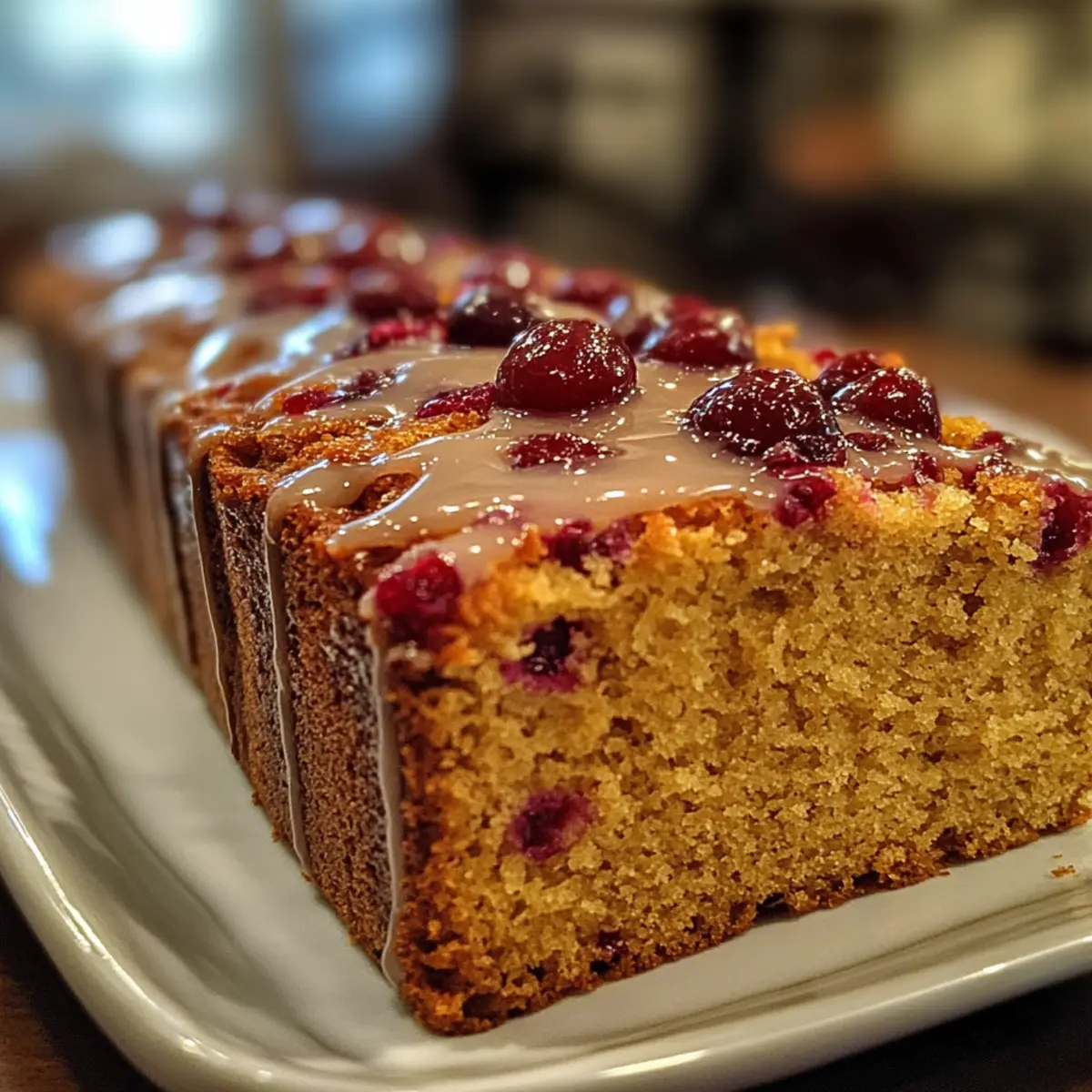 Kürbis- und Preiselbeerbrot