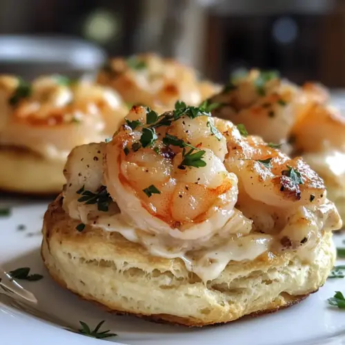 Herzhafte Garnelen- und Krabbenscone-Schmelze - ein unglaubliches ultimatives Rezept