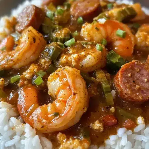 Shrimp und Wurst Gumbo - Ein unglaubliches ultimatives Rezept