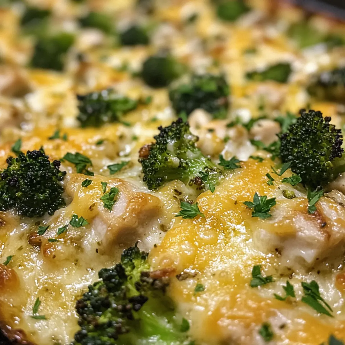 Truthahn-Brokkoli-Auflauf