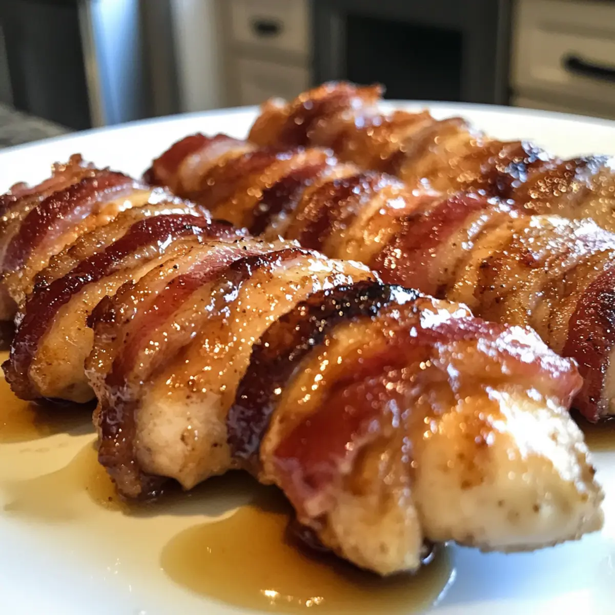 Bacon-Brauner-Zucker-Hähnchenstreifen