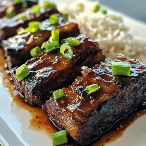 Asiatische Rinderrippchen