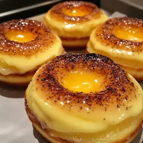 Crème Brûlée Donuts