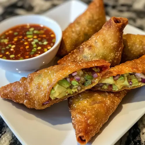 Krosse Avocado-Ei-Rollen