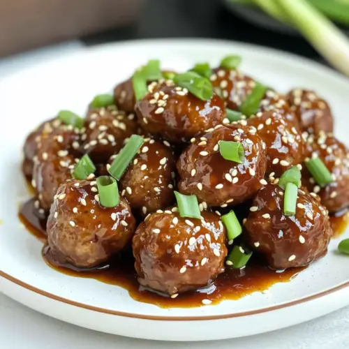 Asiatische Hackbällchen mit Sesam