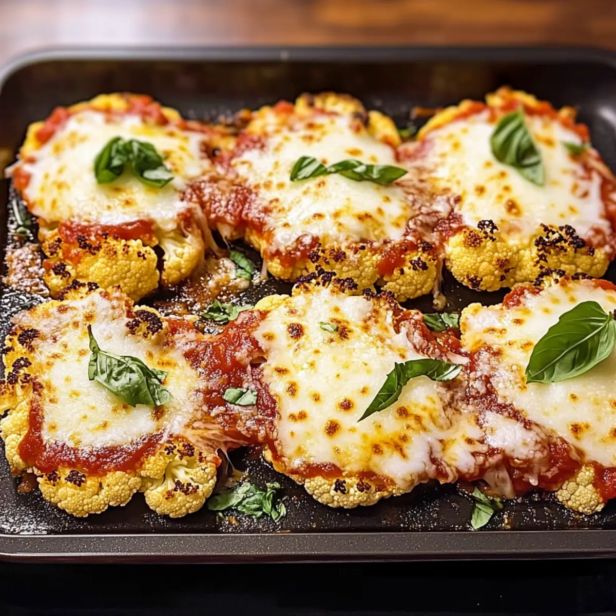 Blumenkohl Parmesan