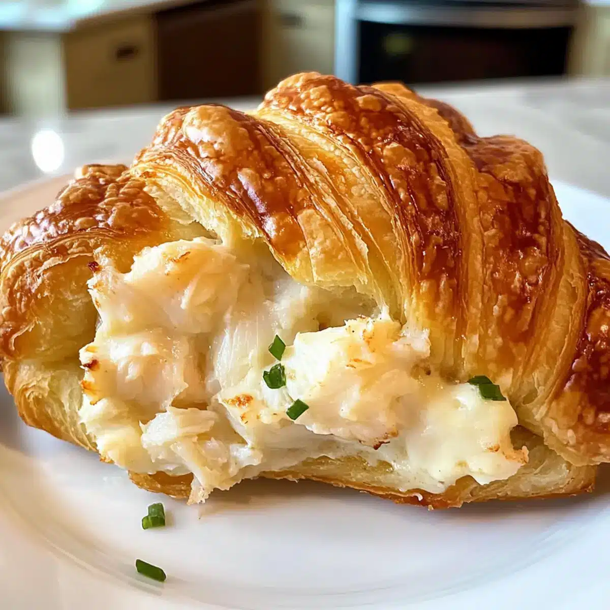 Krabben-Dip-Croissants