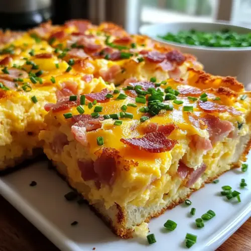 Eier Benedict Auflauf