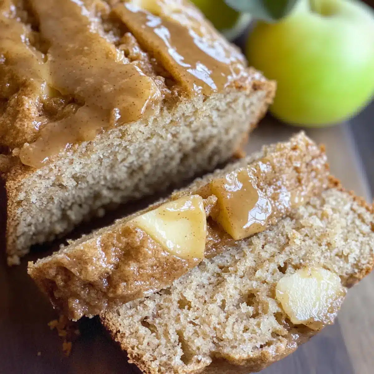 Gläserner Apfel-Zimt-Haferbrot