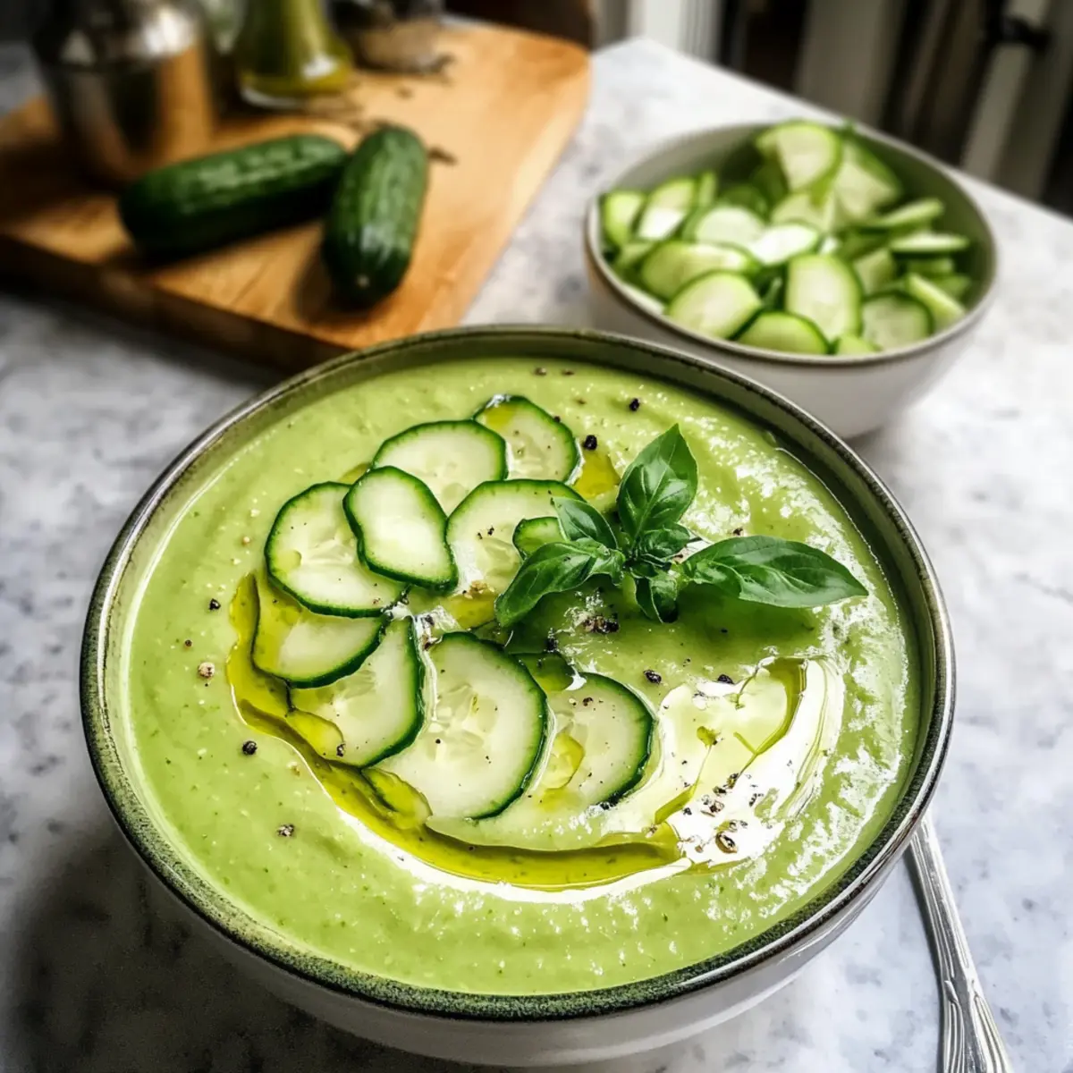 Grüne Göttin Gazpacho