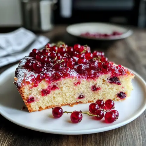 Johannisbeerkuchen schnell und einfach