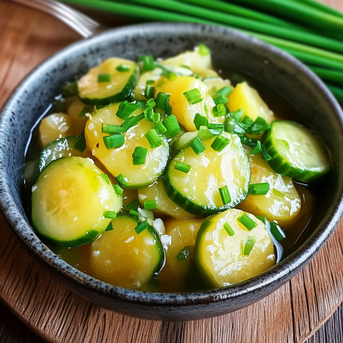 Kartoffel-Gurken-Salat – einfach gemacht