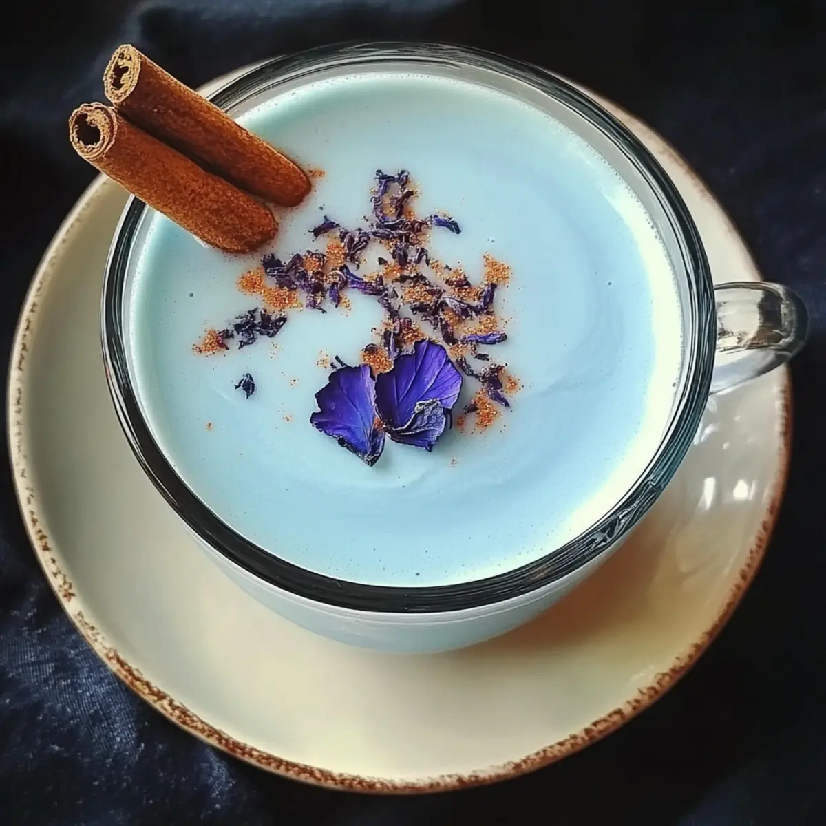 Mondmilchtee – Ein magisches blaues Schlaftrunk