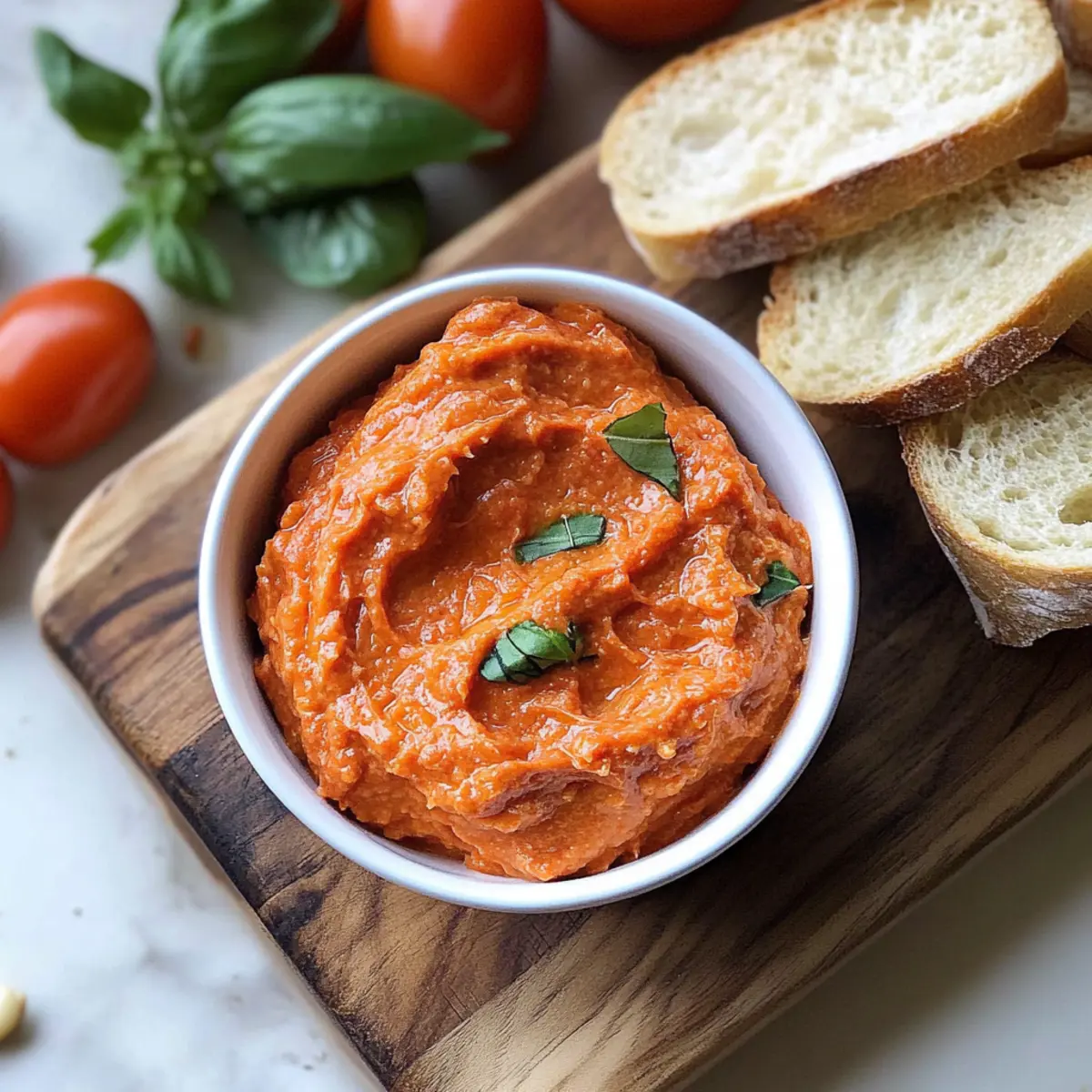 Tomatenbutter selbst machen - Blitzrezept