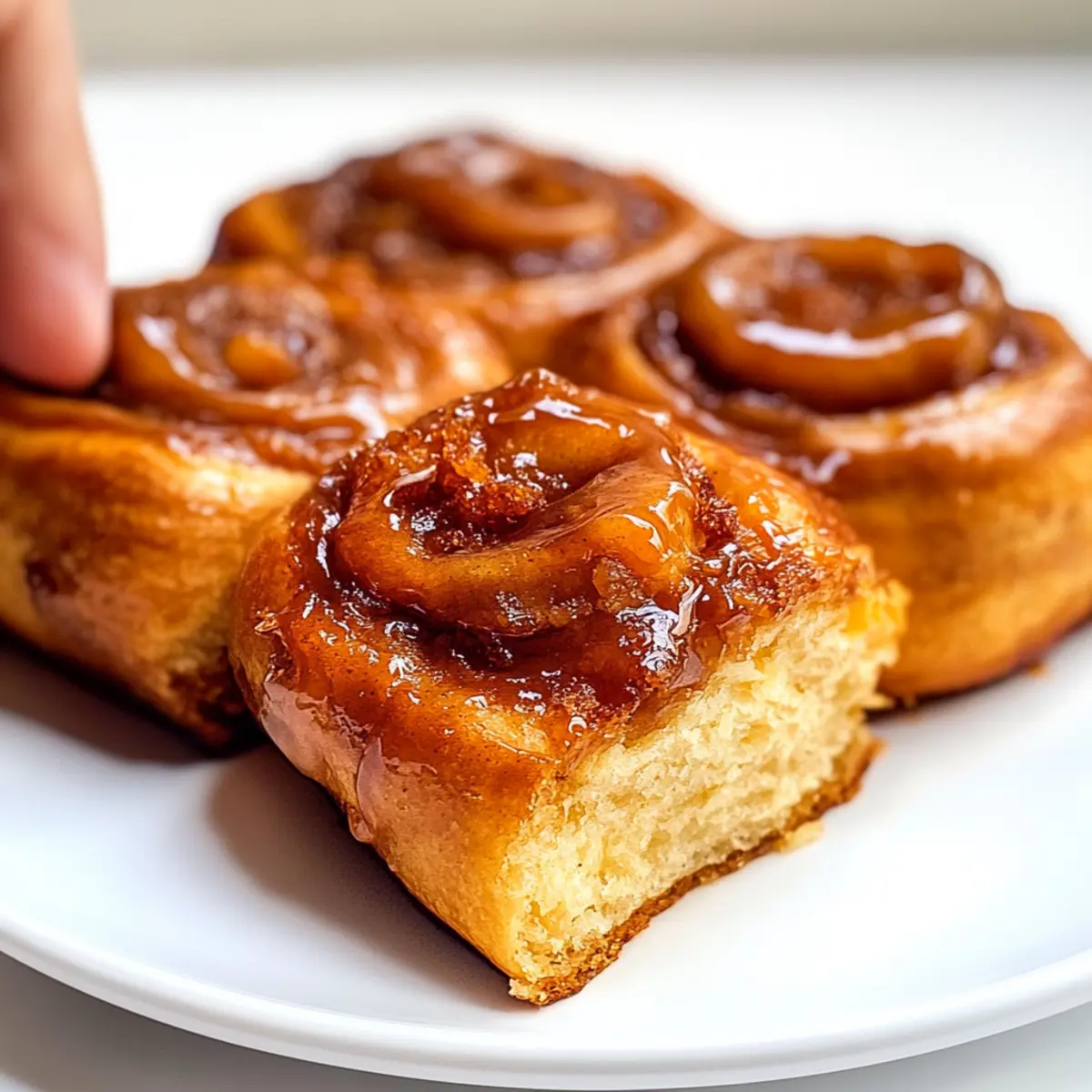 Vegane Klebrige Brötchen