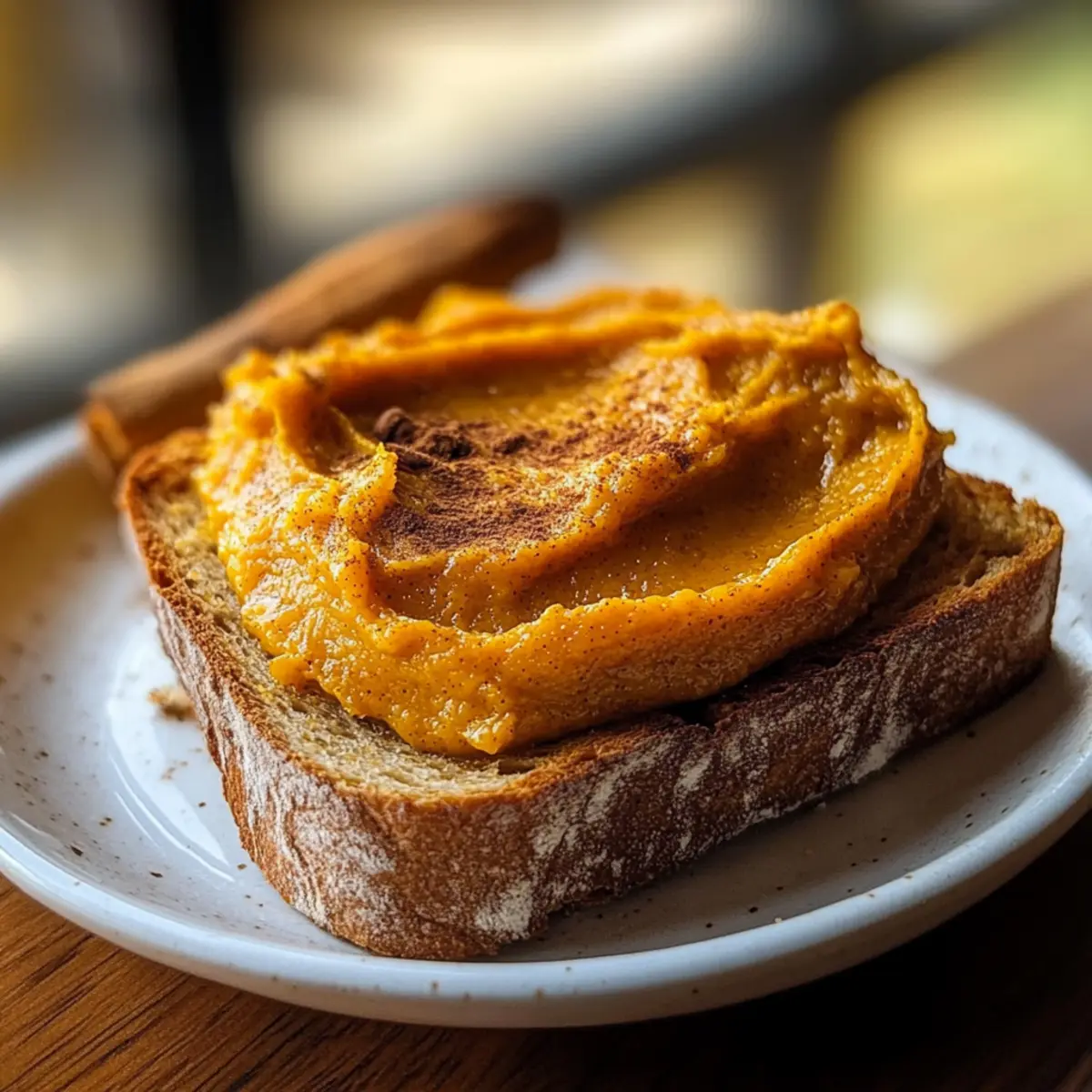 Geschlagene Kürbispaste