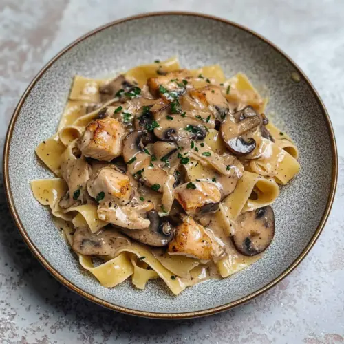 Hähnchen Marsala Pasta