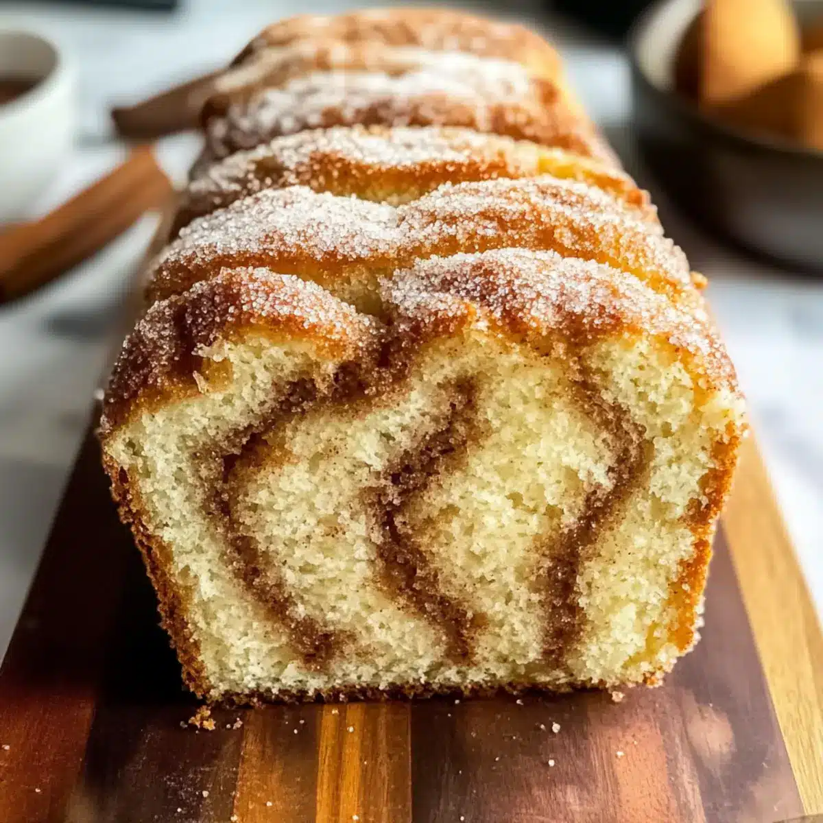Zimt-Zucker-Donut-Brot