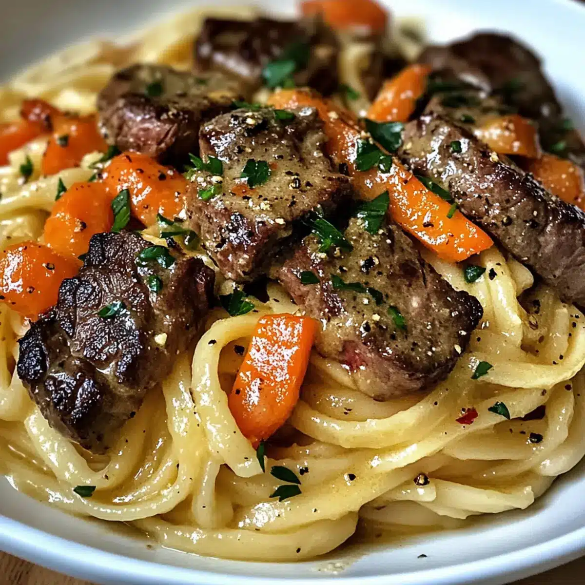 Cowboy Butter Steak Linguine Cowboy-Butter Steak Linguine