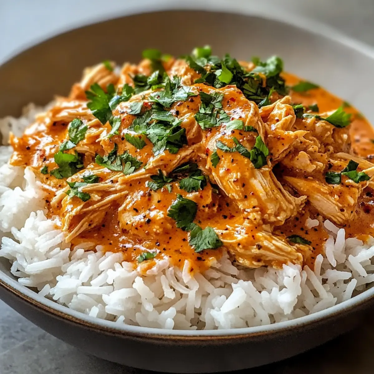 Crockpot Cajun Butter Hähnchen