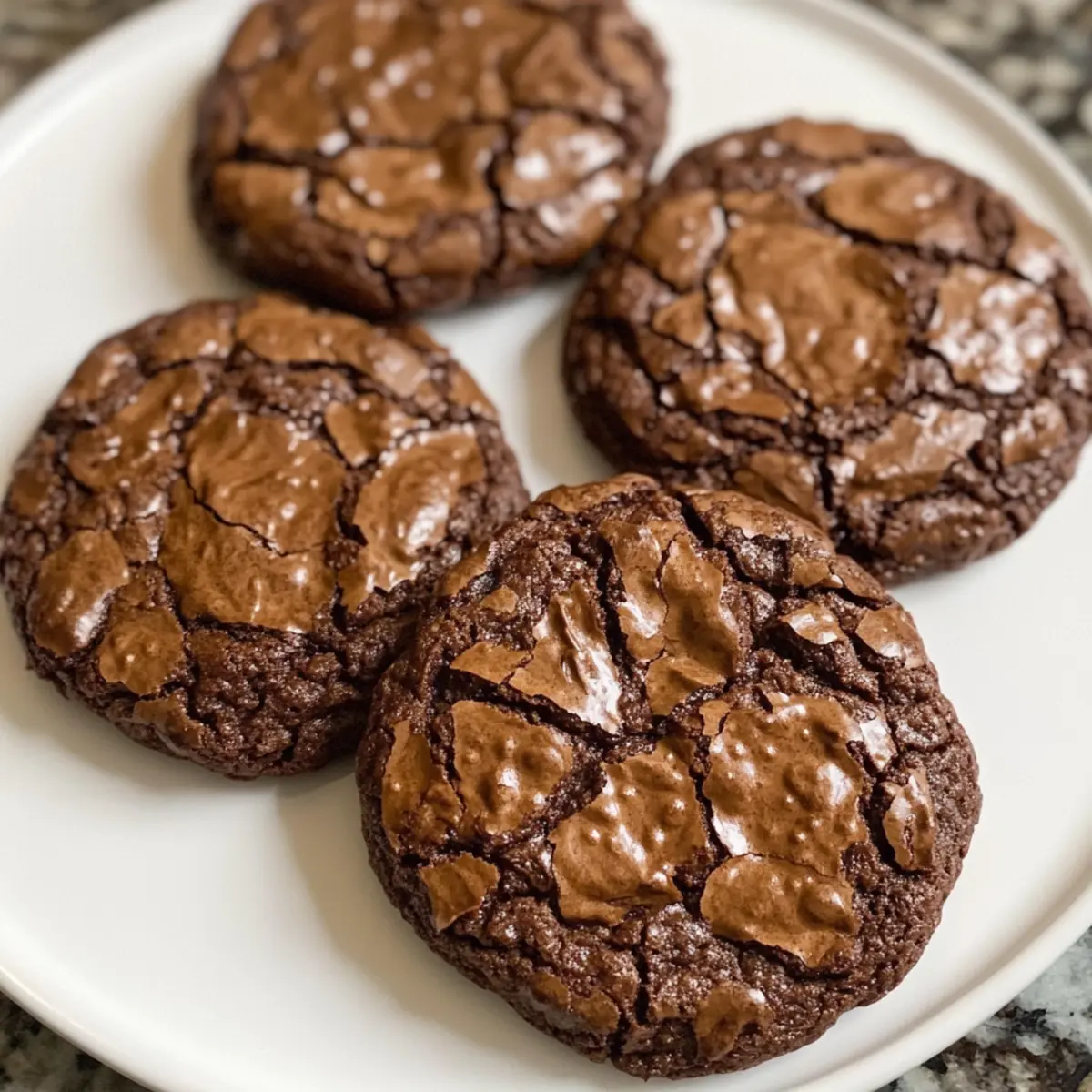 Schokoladige Brownie-Kekse