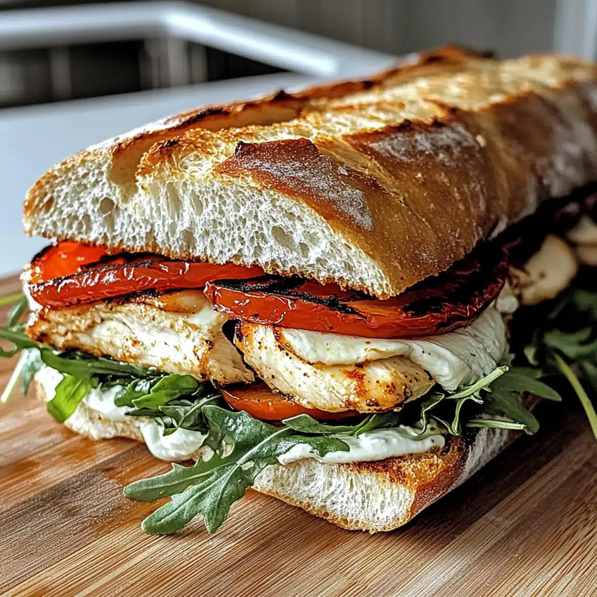 Gourmet Ciabatta Sandwich