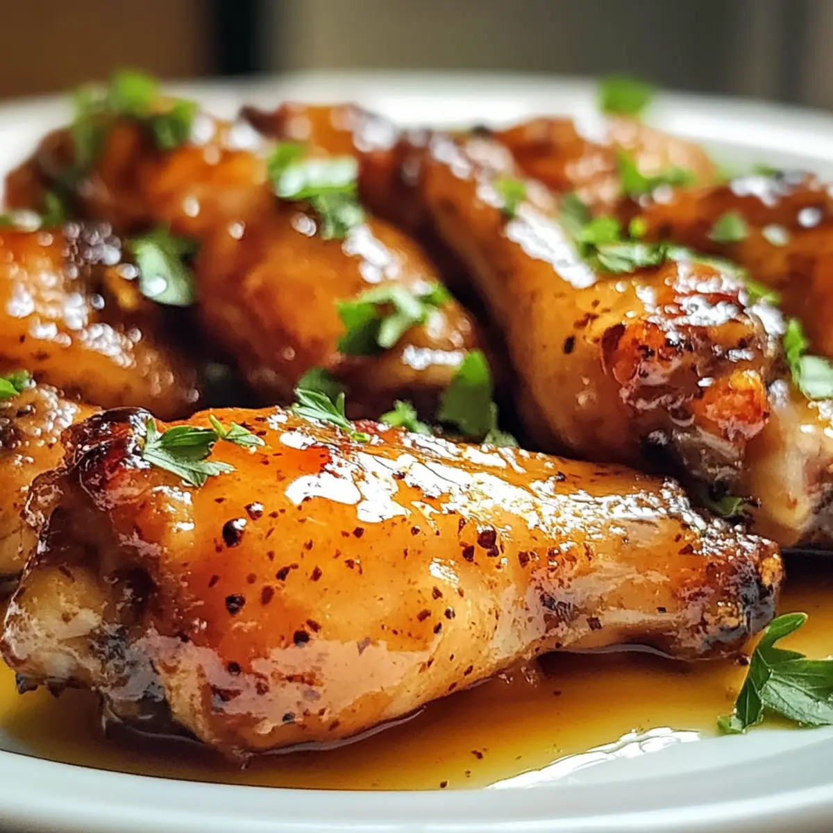 Honig Senf Hähnchenflügel