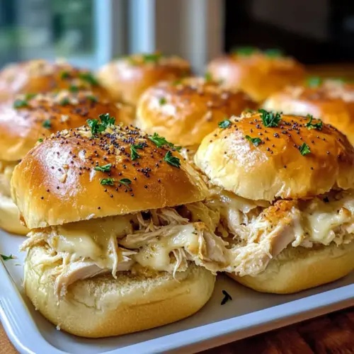 Saftige Hähnchen-Slider mit Brathähnchen