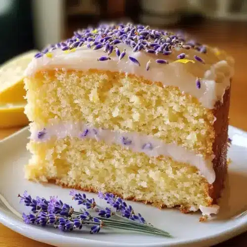 Zitronen-Lavendel-Kuchen
