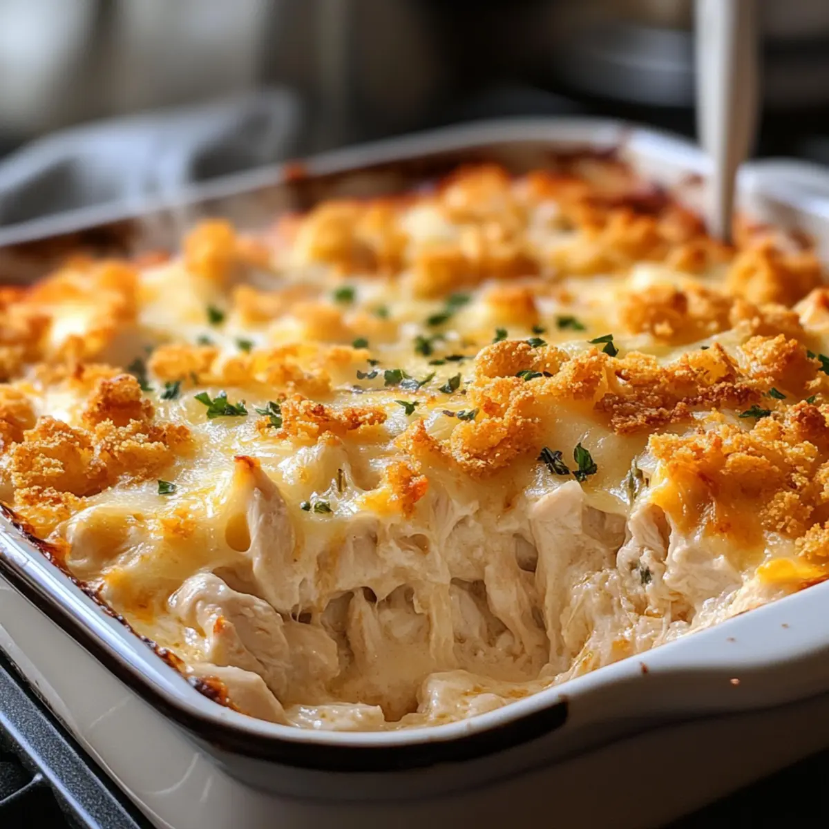Millionen-Dollar-Hühnchen-Auflauf