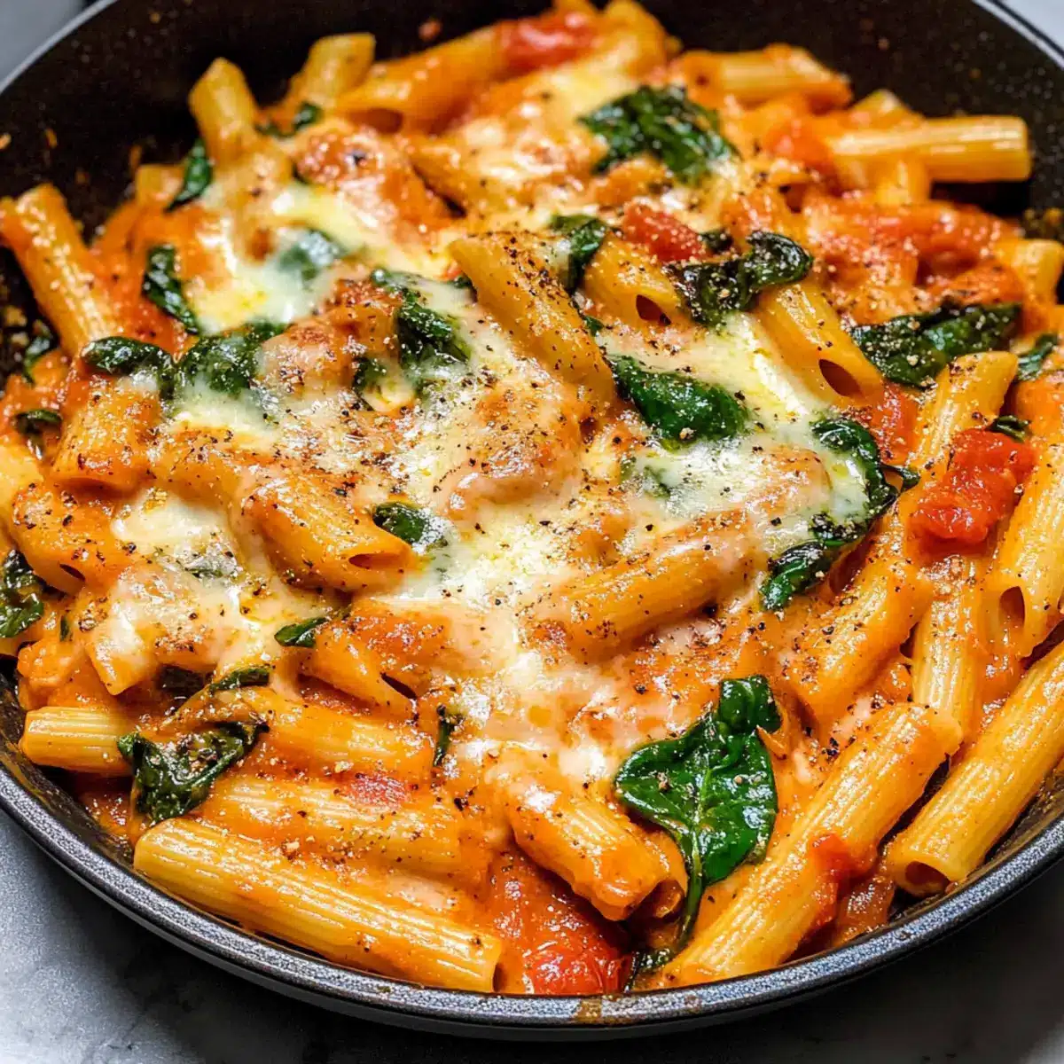 Ein-Pfanne-Cremige-Tomaten-Pasta