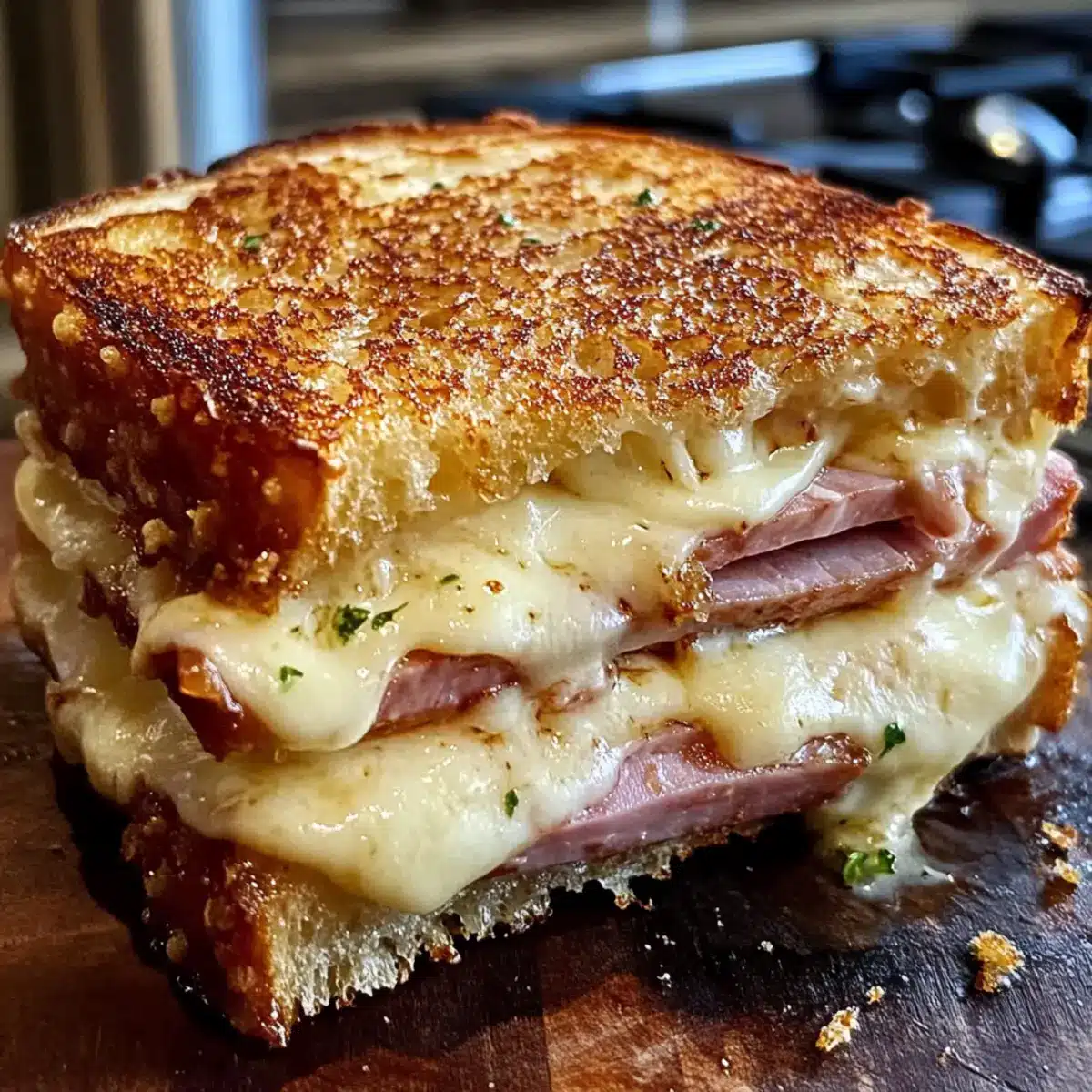 Herzhafter Croque Monsieur