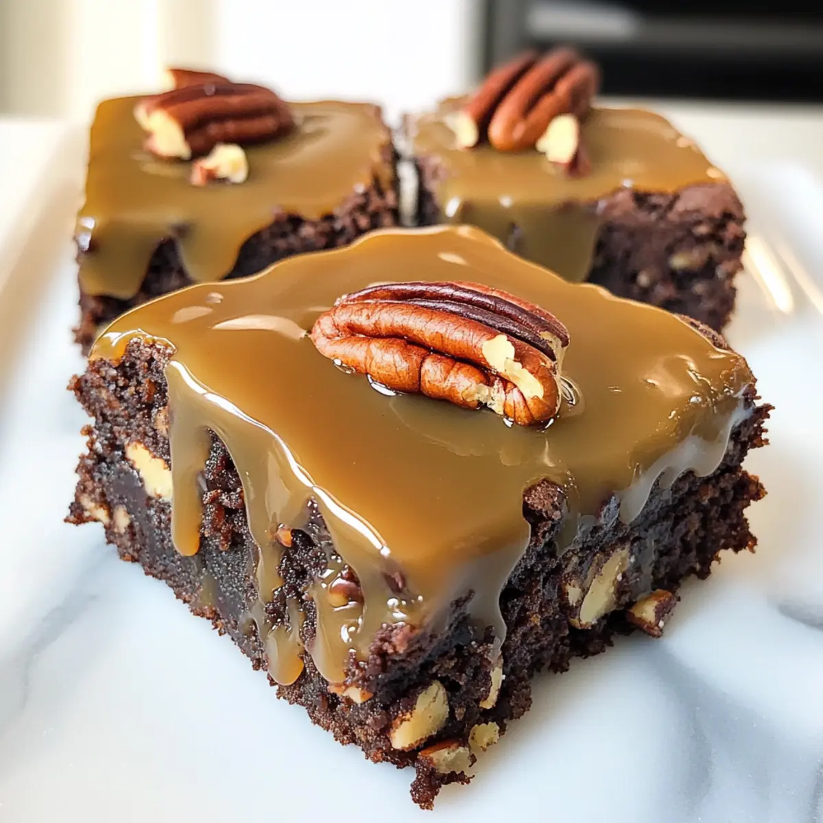 Turtle Brownies