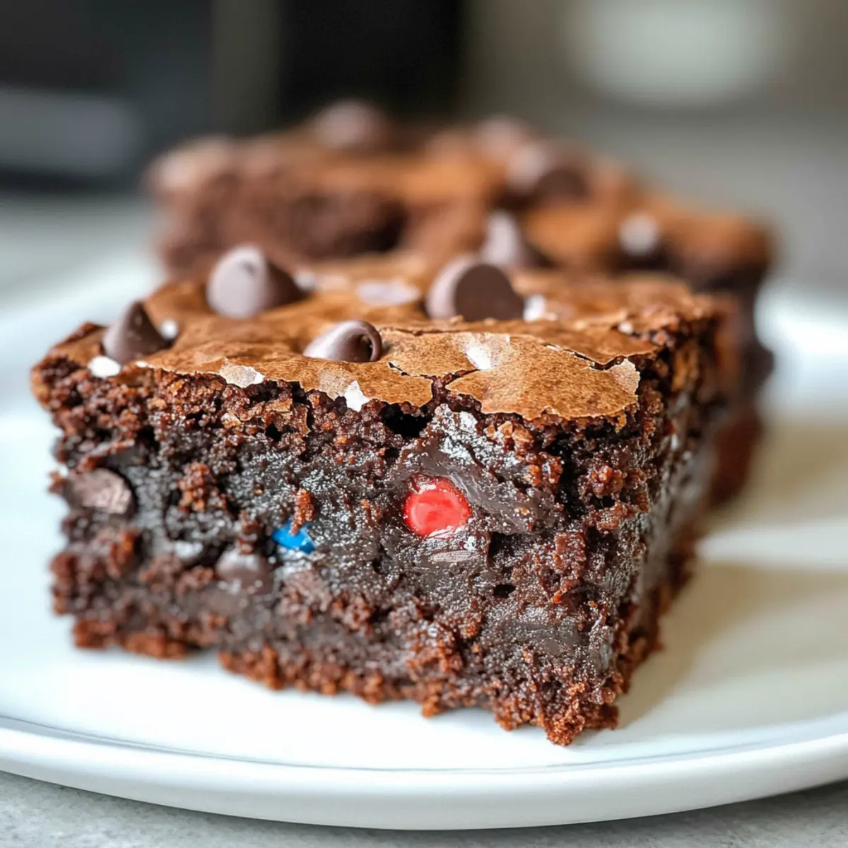 Ultimative Klebrige Brownies