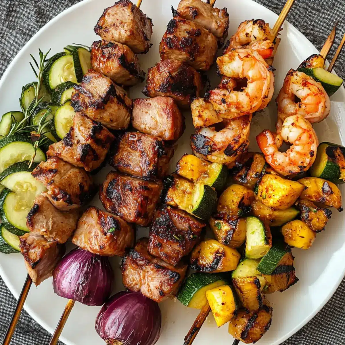 Grillspieße