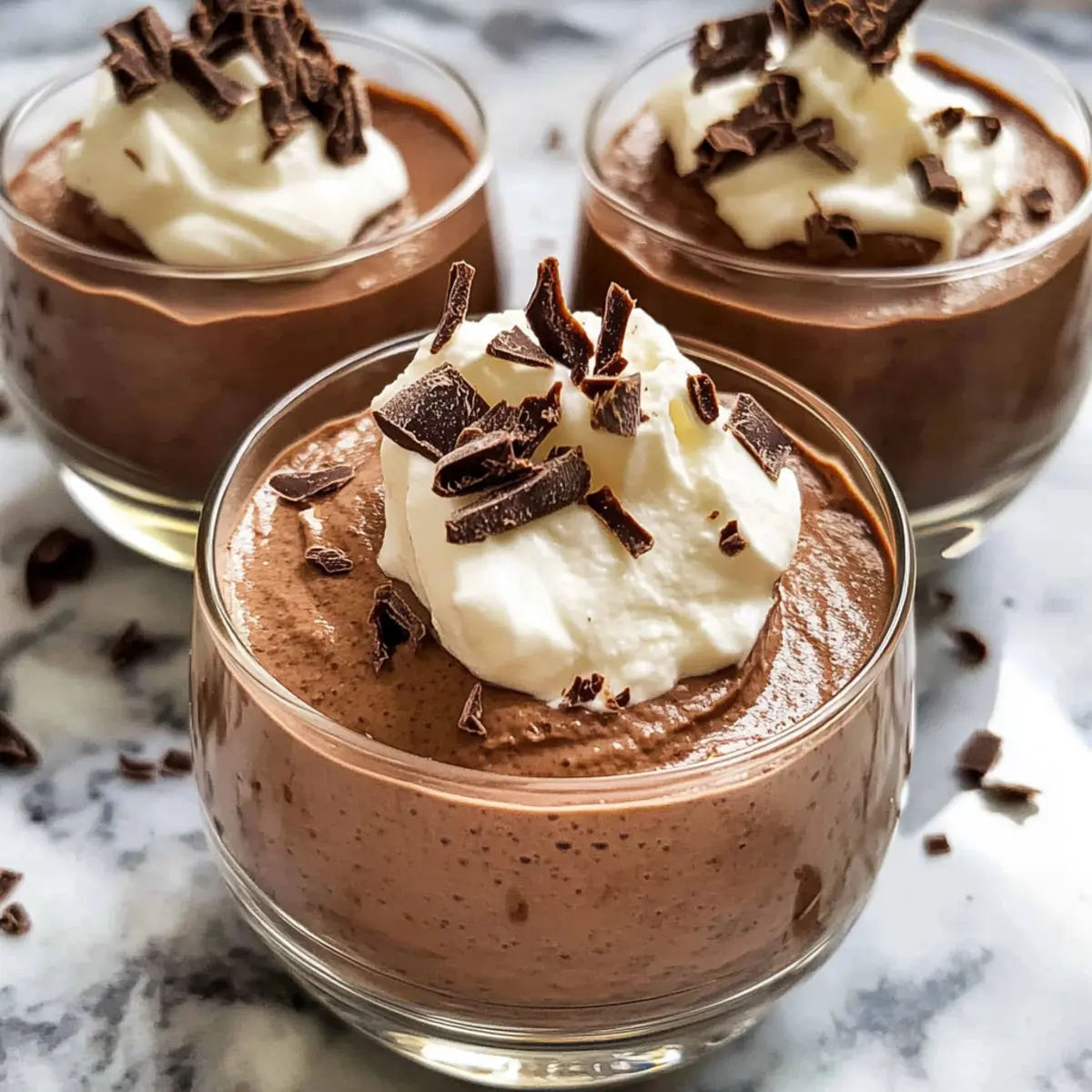 Klassische Schokoladenmousse