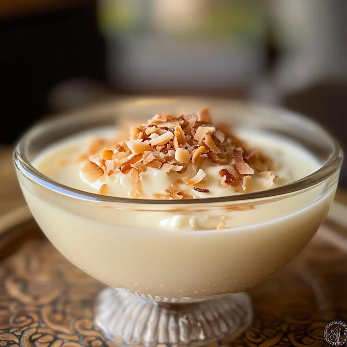 Kokosmilchpudding