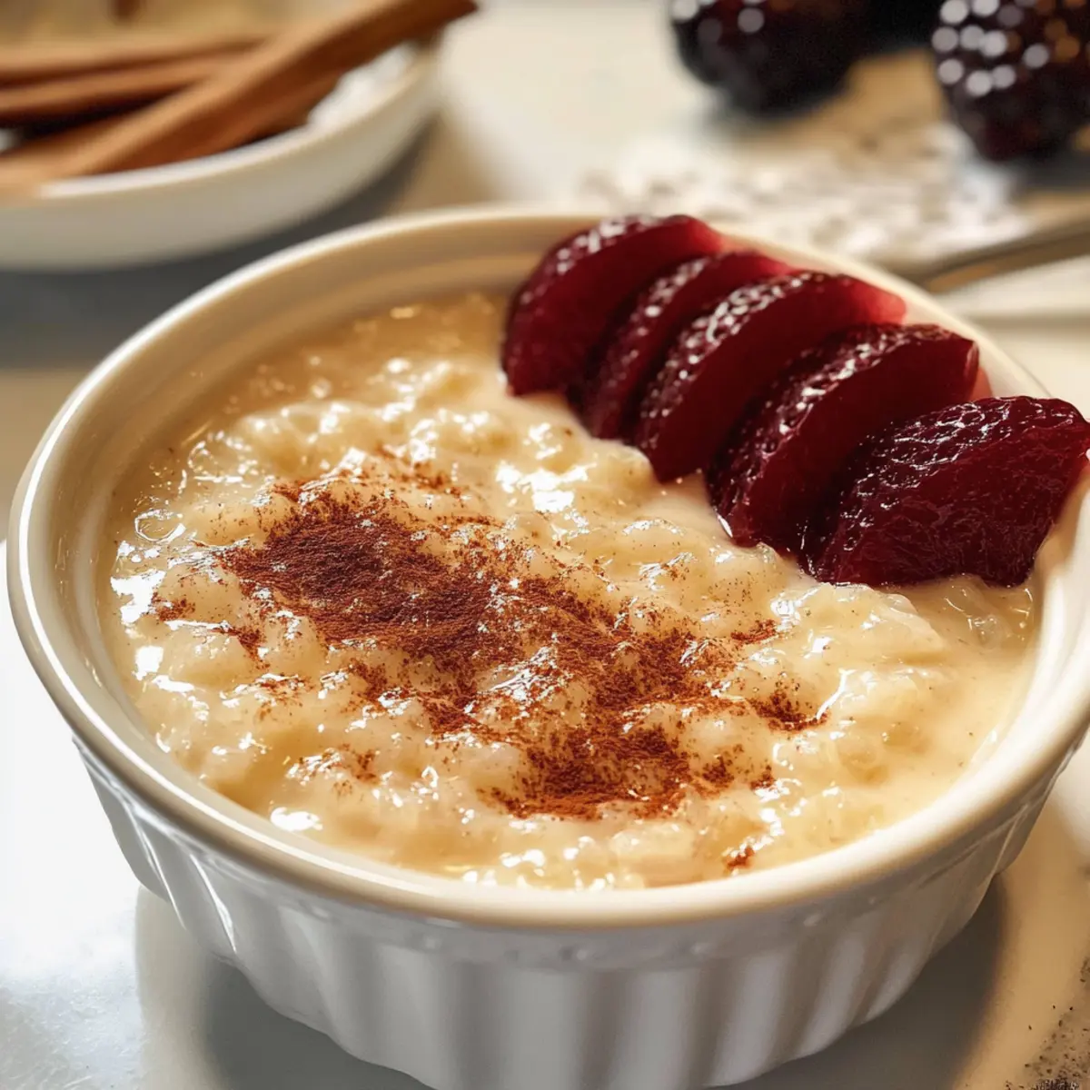 Kondensmilchreis-Pudding
