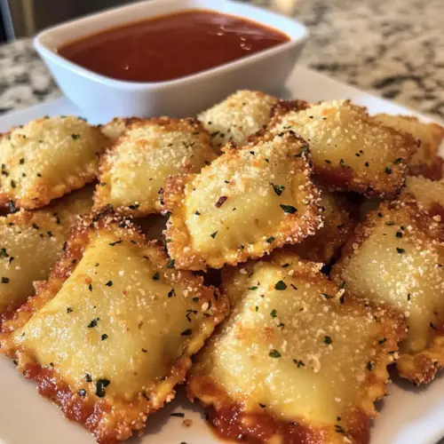 knusprige Ravioli