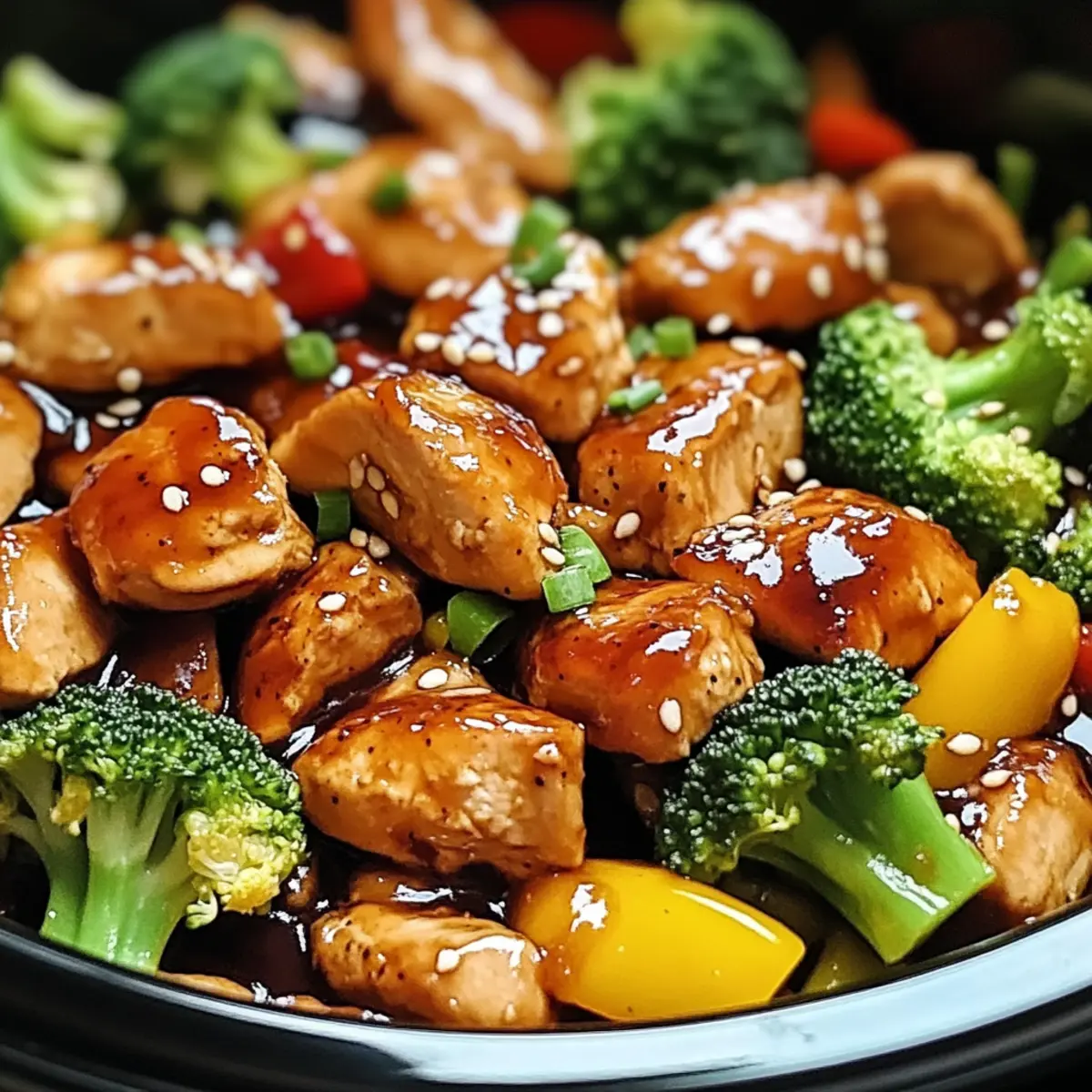 Crockpot Teriyaki Hähnchen