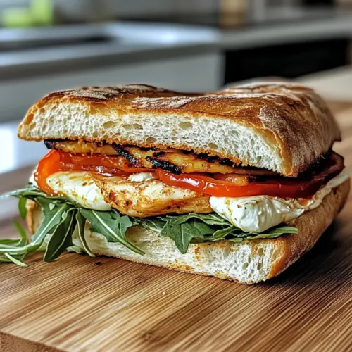 Gourmet Ciabatta Sandwich