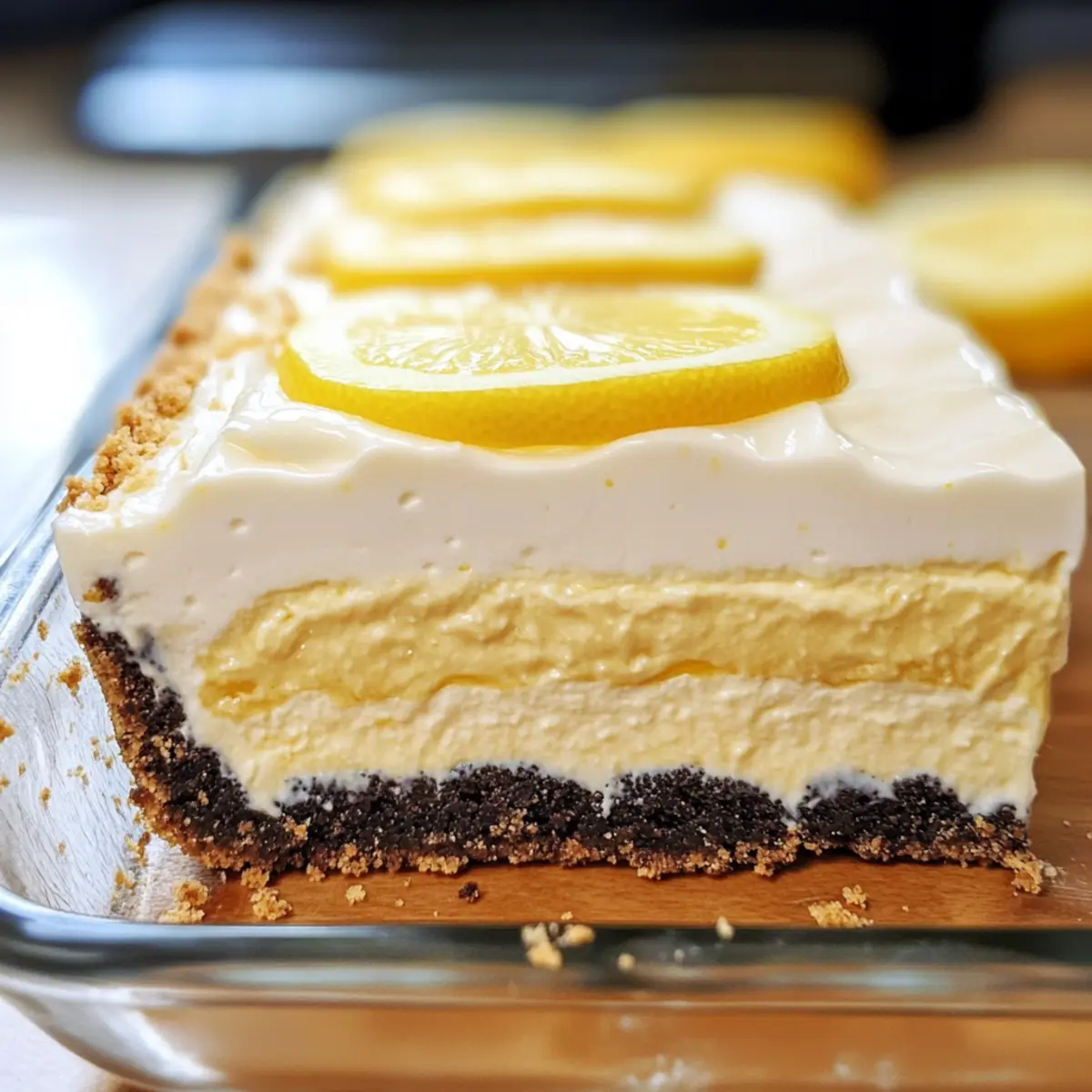 Himmlisches Zitronen-Oreo-Dessert