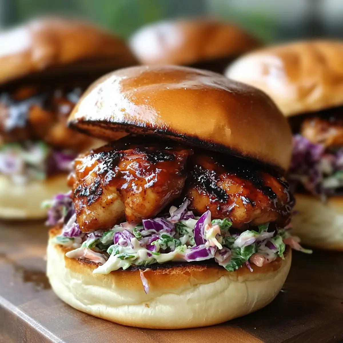 Honig Chipotle Hähnchen Slider