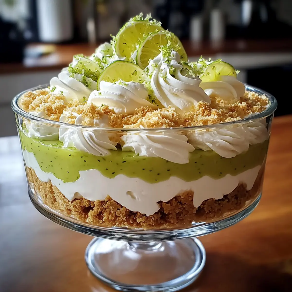 Schlüssel-Limetten-Torte Trifle