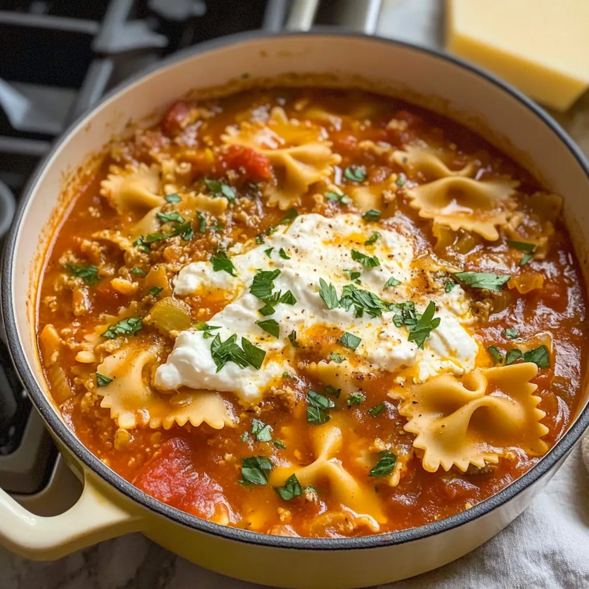Lasagne Suppe
