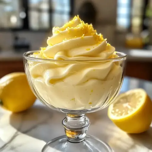 Zitronenmousse
