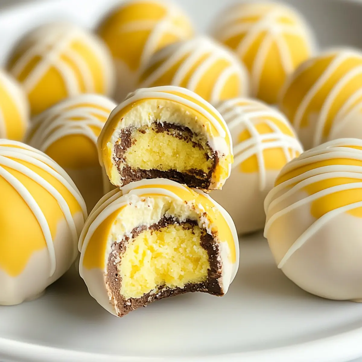 Zitronen Oreo Pralinen